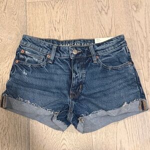American Eagle Outfitters Women's Perfect Shortie Jean Shorts